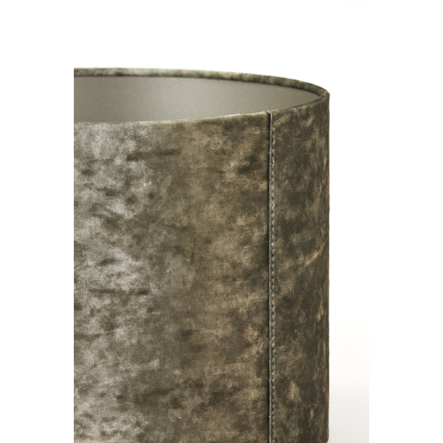 Lampenschirm Zylinder BRAVE von Light & Living Ø30x21 cm Samt Braun