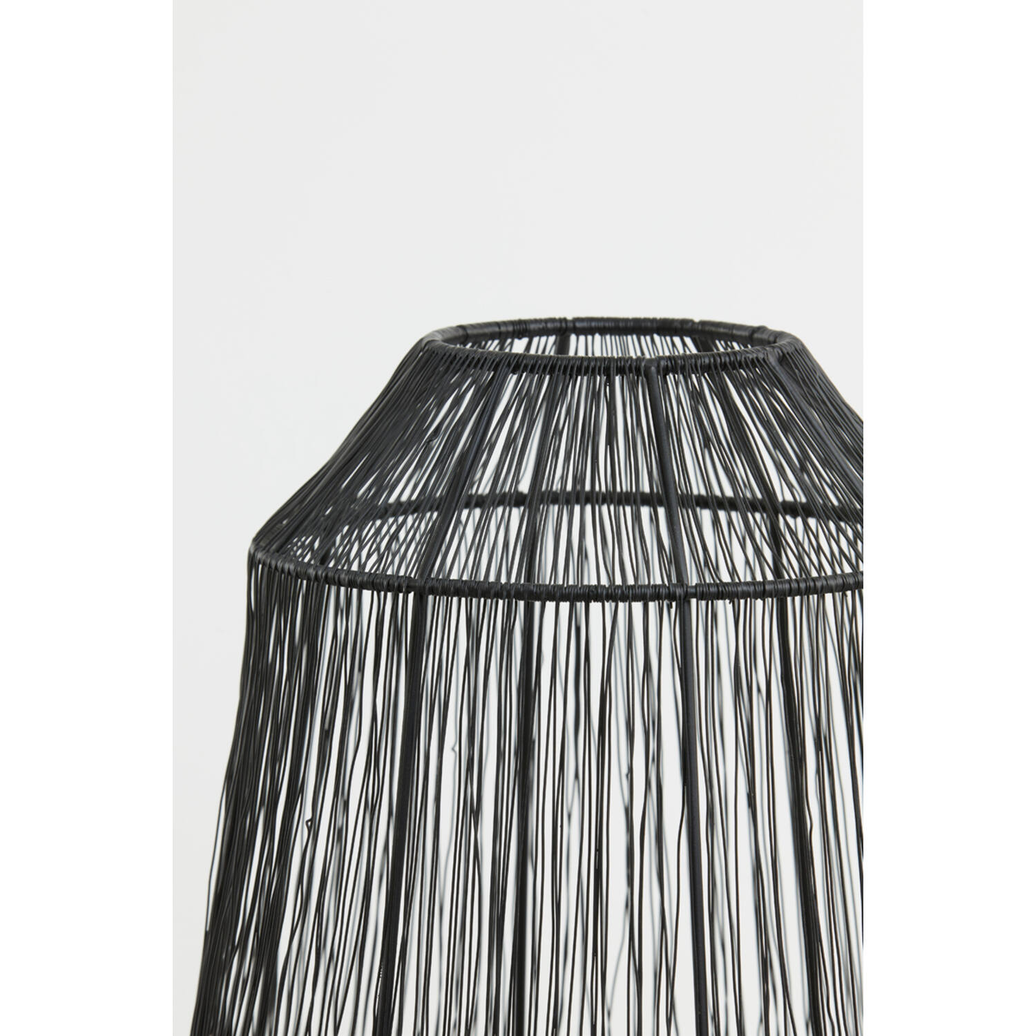 Tischleuchte Lampe VITORA von Light & Living Ø30x38 cm Matt Schwarz