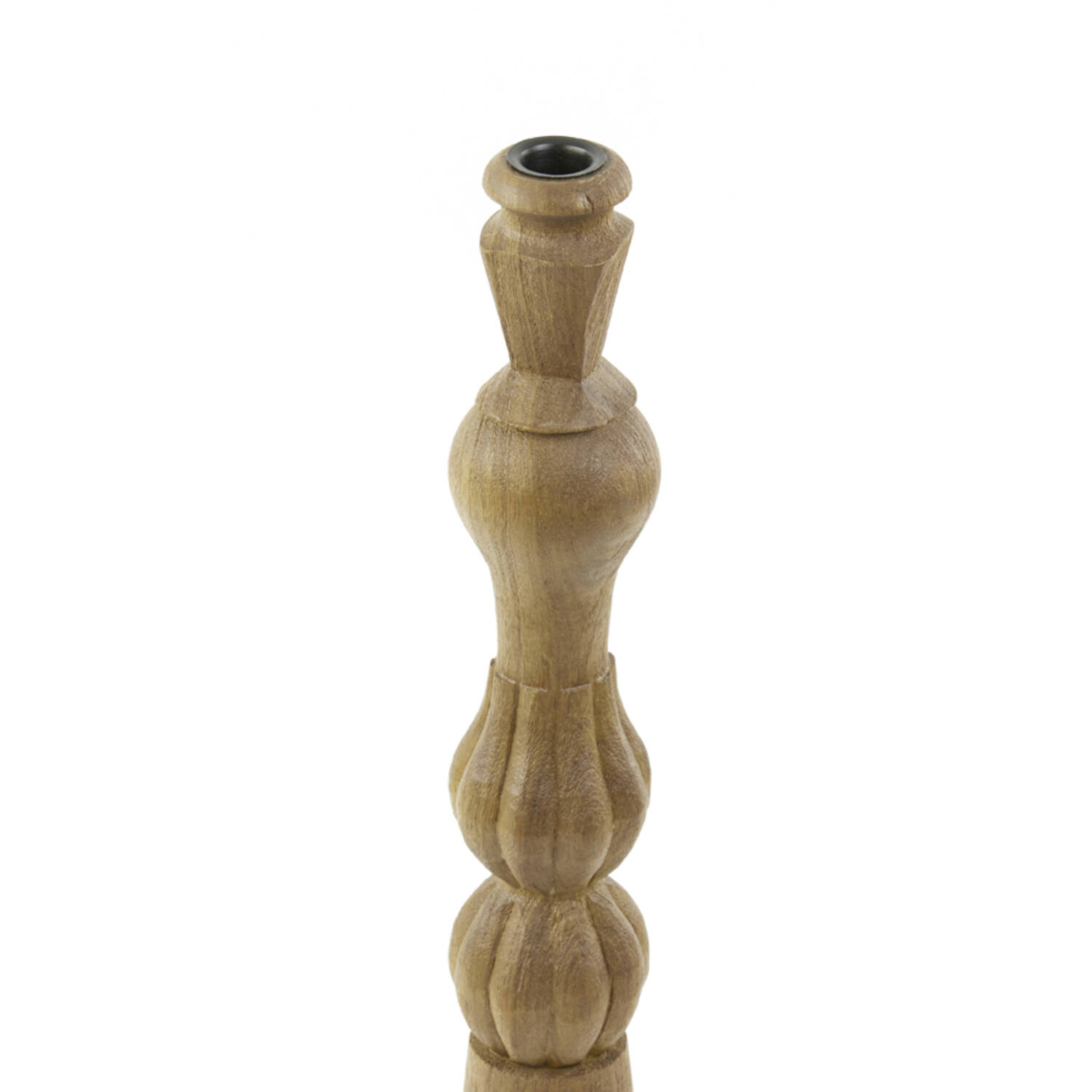 Kerzenständer TAVOLA von Light & Living Kerzenhalter Ø11x52 cm Holz Matt Braun
