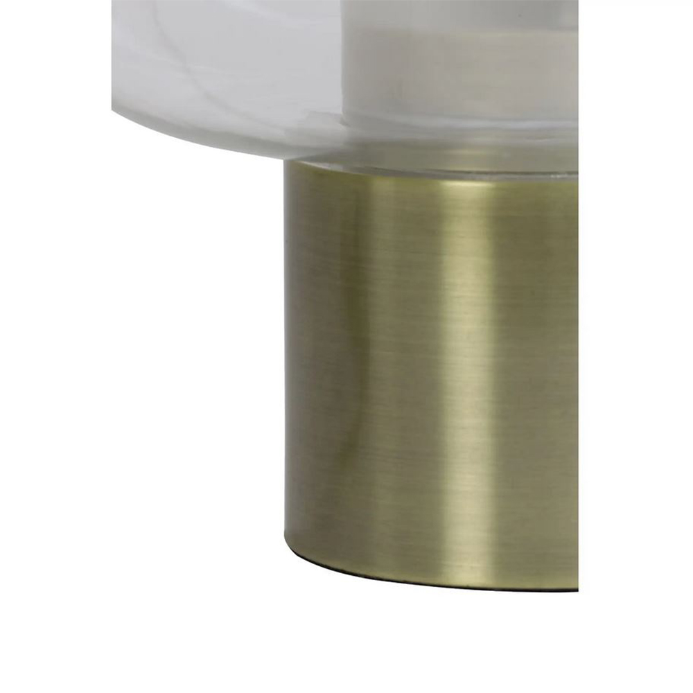 Tischleuchte von Light & Living ARTUROS Ø29,5 x 46 cm Lampe Glas Bronze