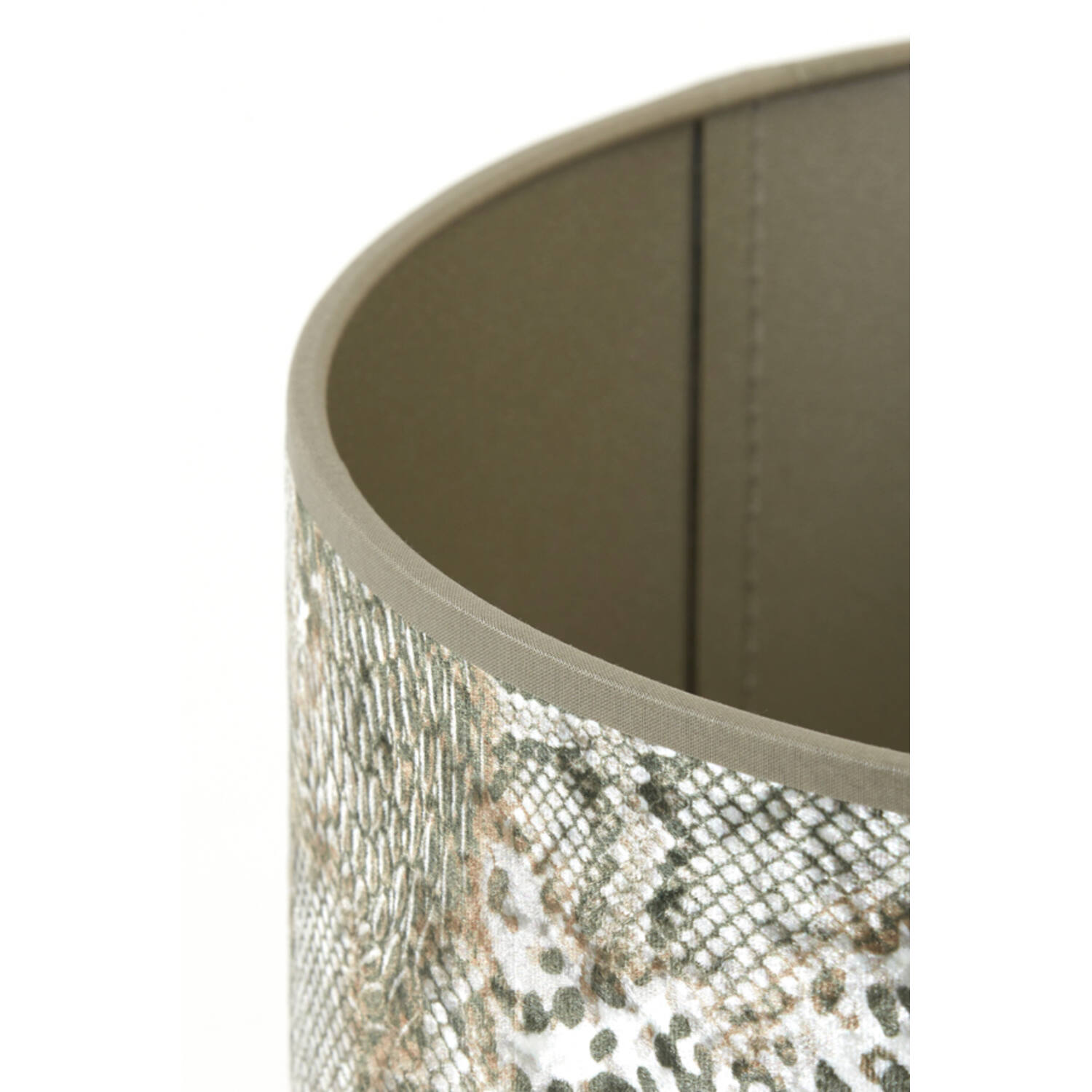 Lampenschirm Zylinder KEYON von Light & Living Ø40x30 cm Braun