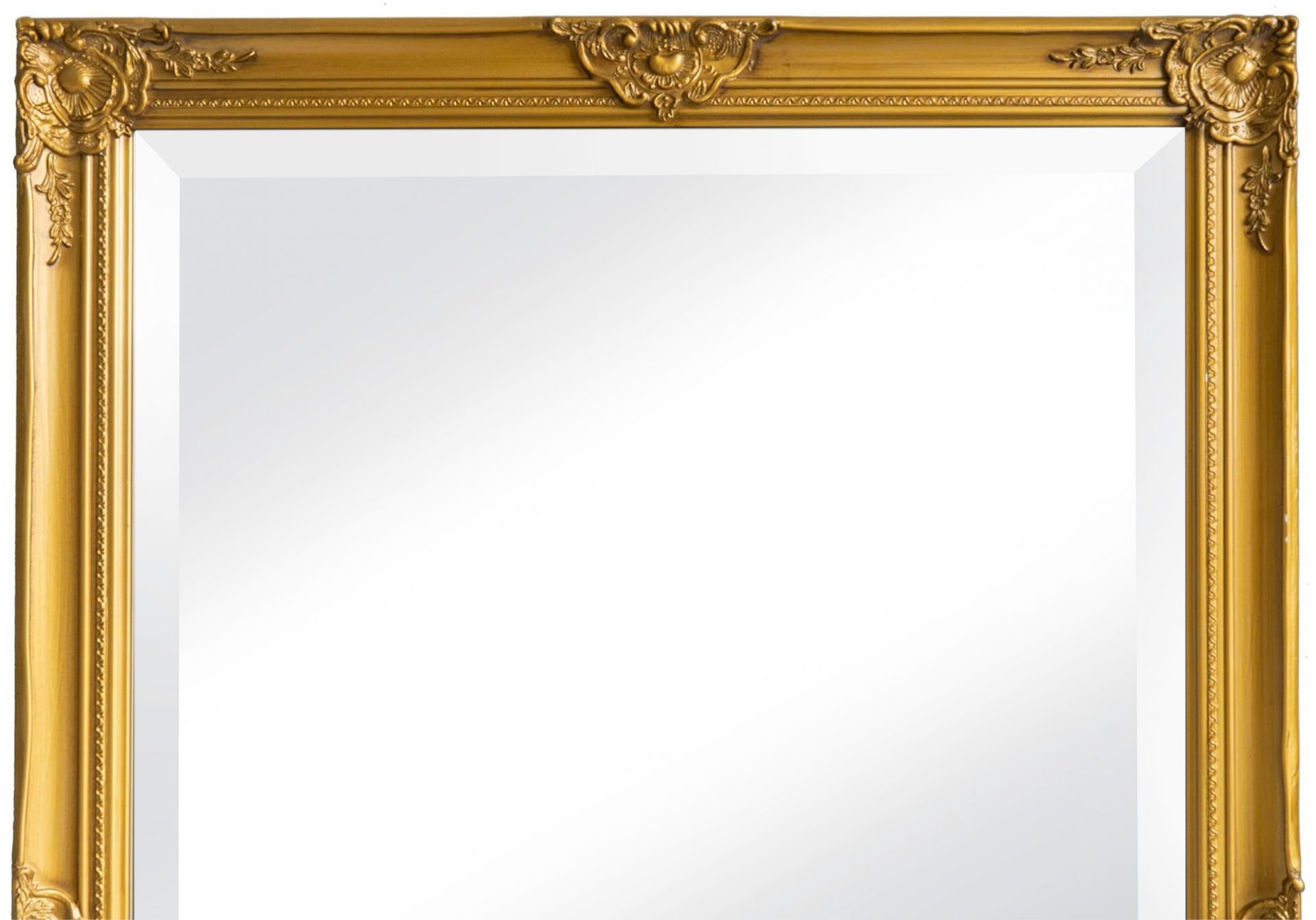 Wandspiegel Barock XXL Spiegel Gold 200 x 100 cm Antik-Stil Ganzkörperspiegel