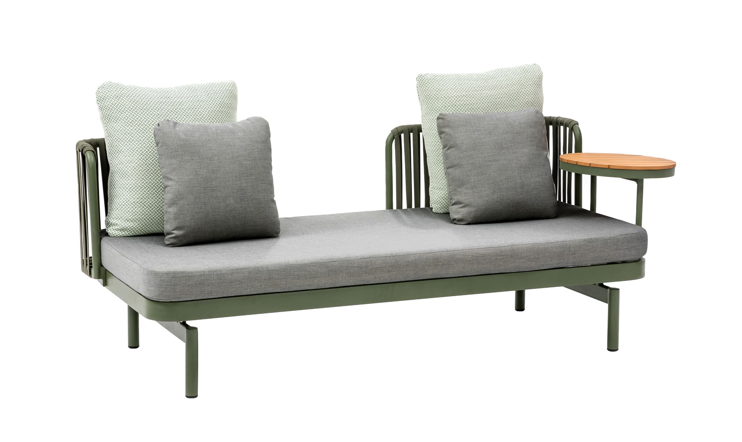 Lounge Sofa Milano Multifunktionssofa inkl. Tisch Rope Loungemöbel Gartenlounge