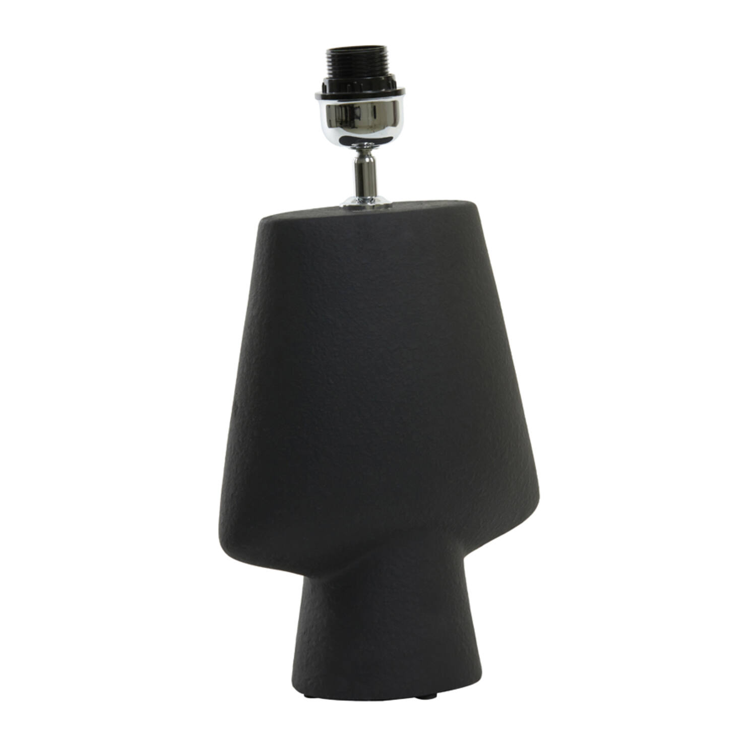 Tischlampe von Light & Living MELLAN Ø30x45cm, Tischleuchte, schwarz-braun, Glas-Metall