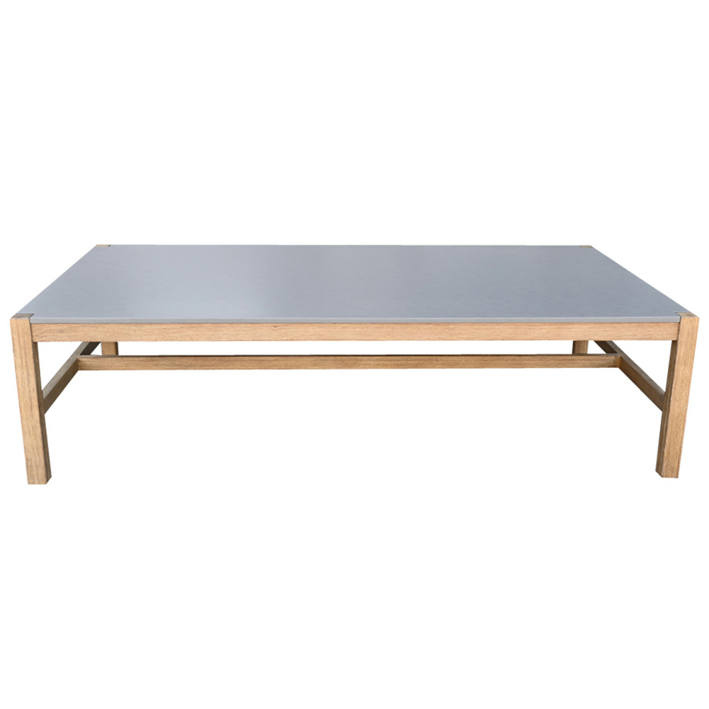 Best Lounge Tisch Madagaskar 140 x 80 cm Grandis/betongrau Gartentisch