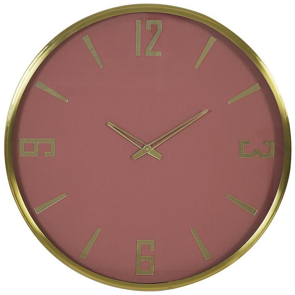 Wanduhr MINTURI Ø51 cm von Light & Living Uhr Altrosa-Gold