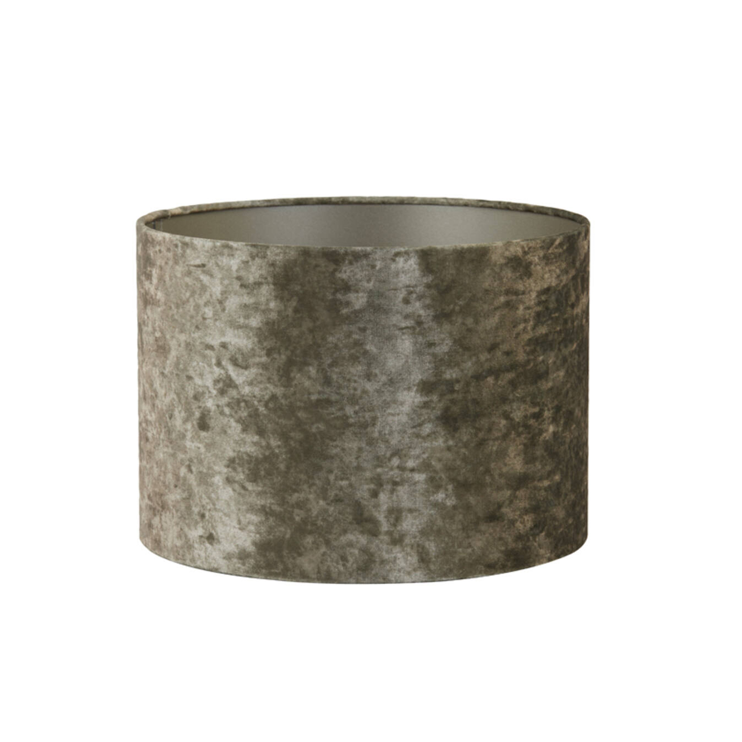 Lampenschirm Zylinder BRAVE von Light & Living Ø20x15 cm Samt Braun