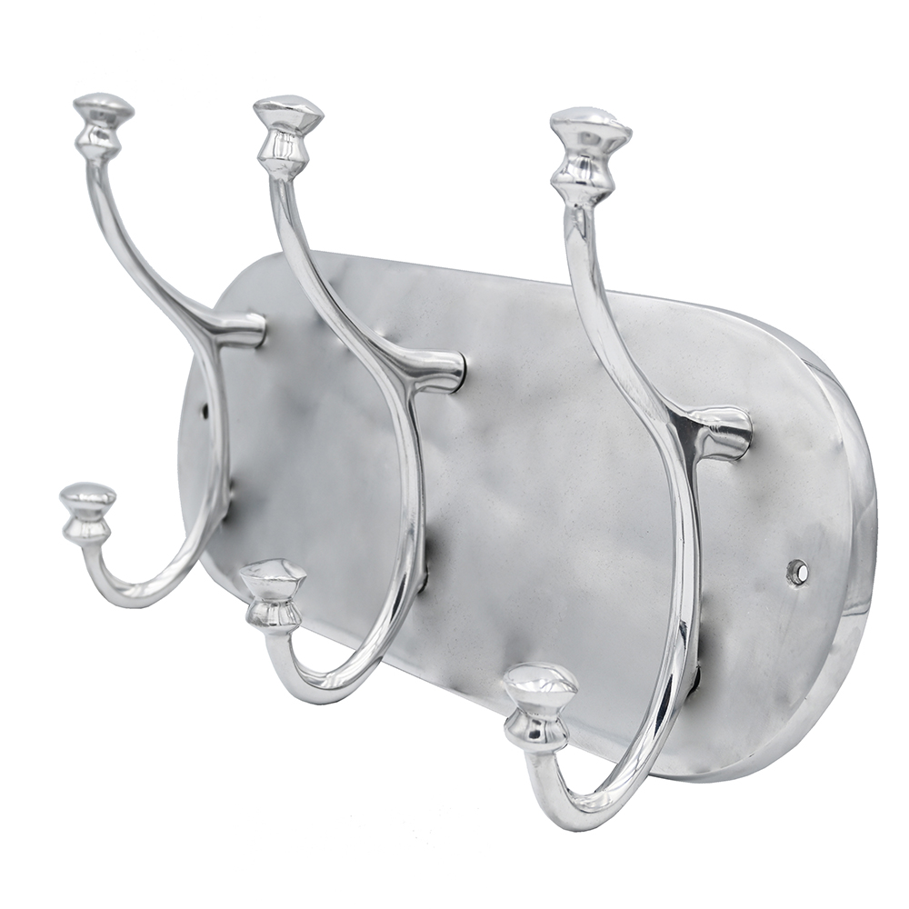 Wandgarderobe Garderobe Kleiderhaken HOOK von Light & Living 3 Haken Metall