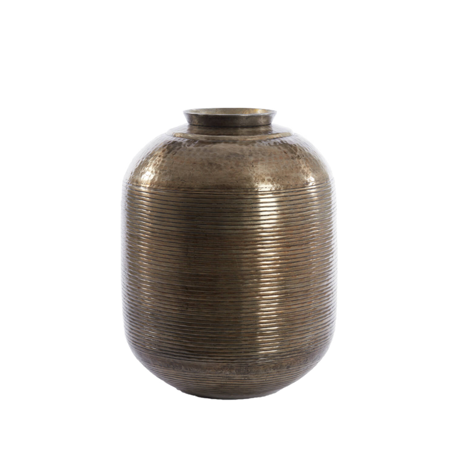 Dekovase Vase LISBOA von Light & Living Blumenvase Bodenvase Ø45x60 cm Antik Gold