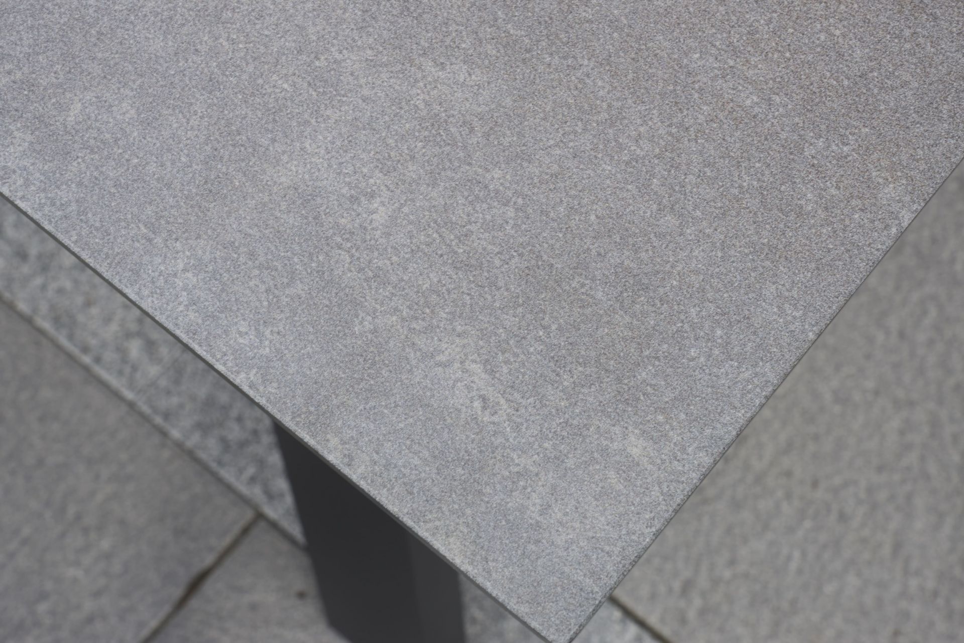 Gartentisch Denver Esstisch Terrassentisch 180x90cm Glaskeramik Beton Optik