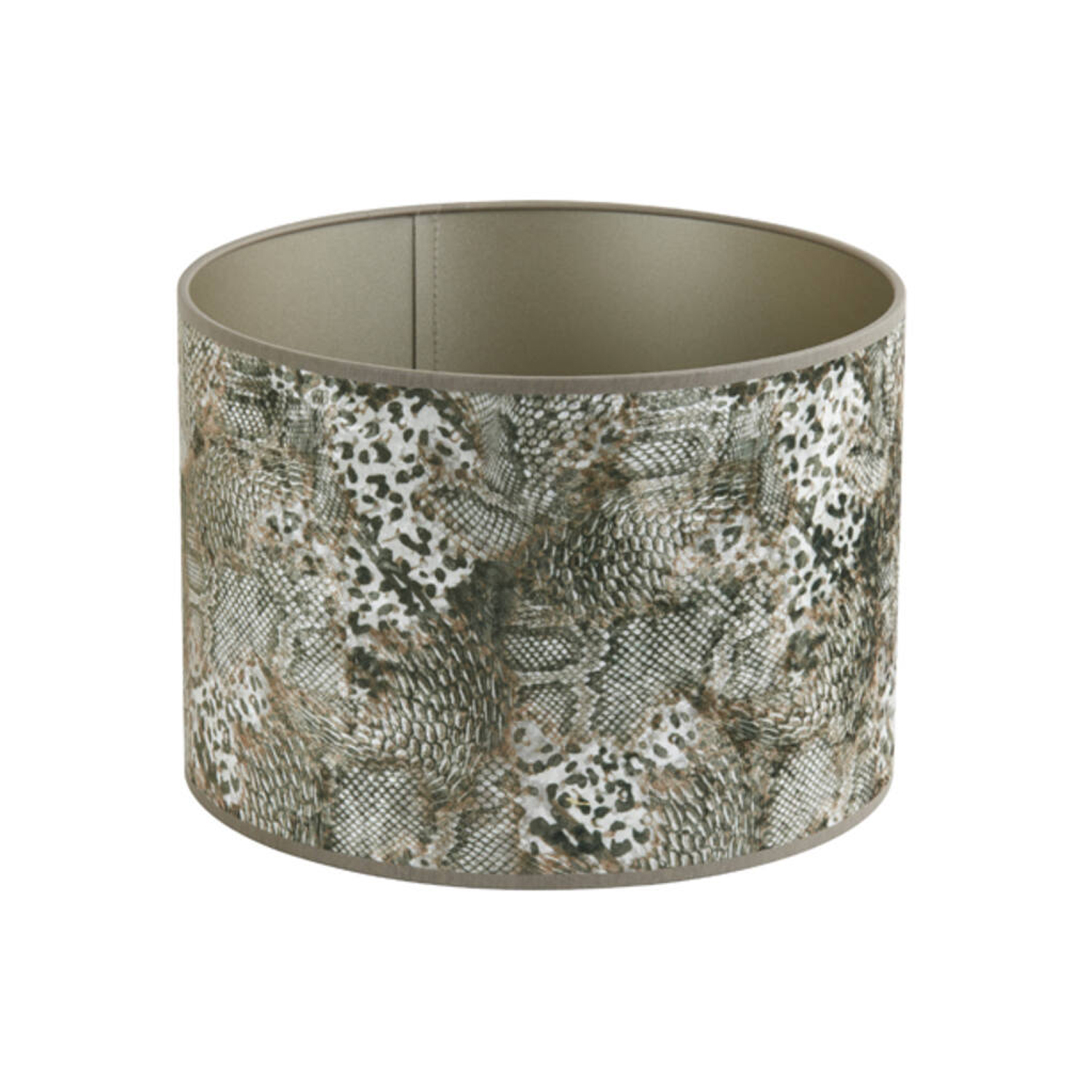 Lampenschirm Zylinder KEYON von Light & Living Ø40x30 cm Braun