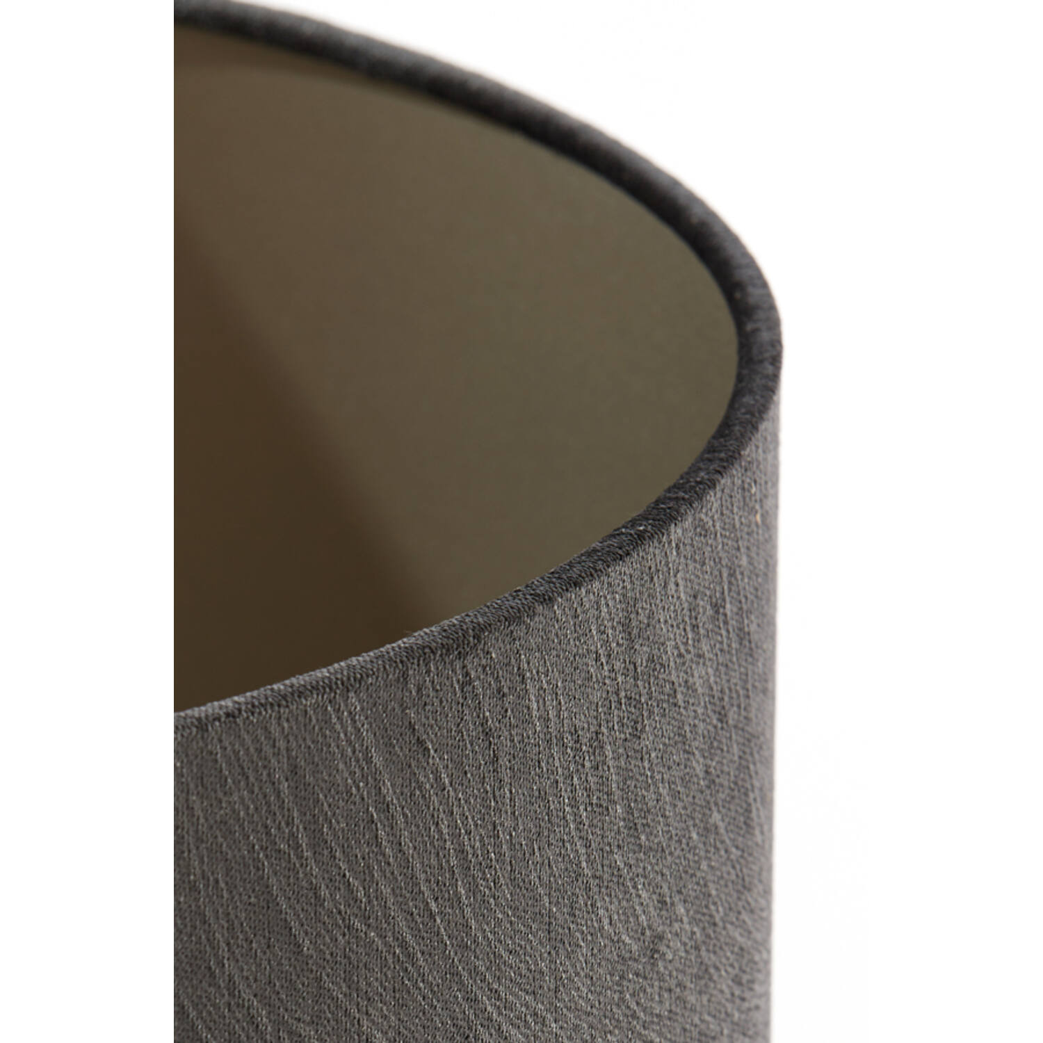 Lampenschirm Zylinder LUBIS von Light & Living Ø50x38 cm Grau
