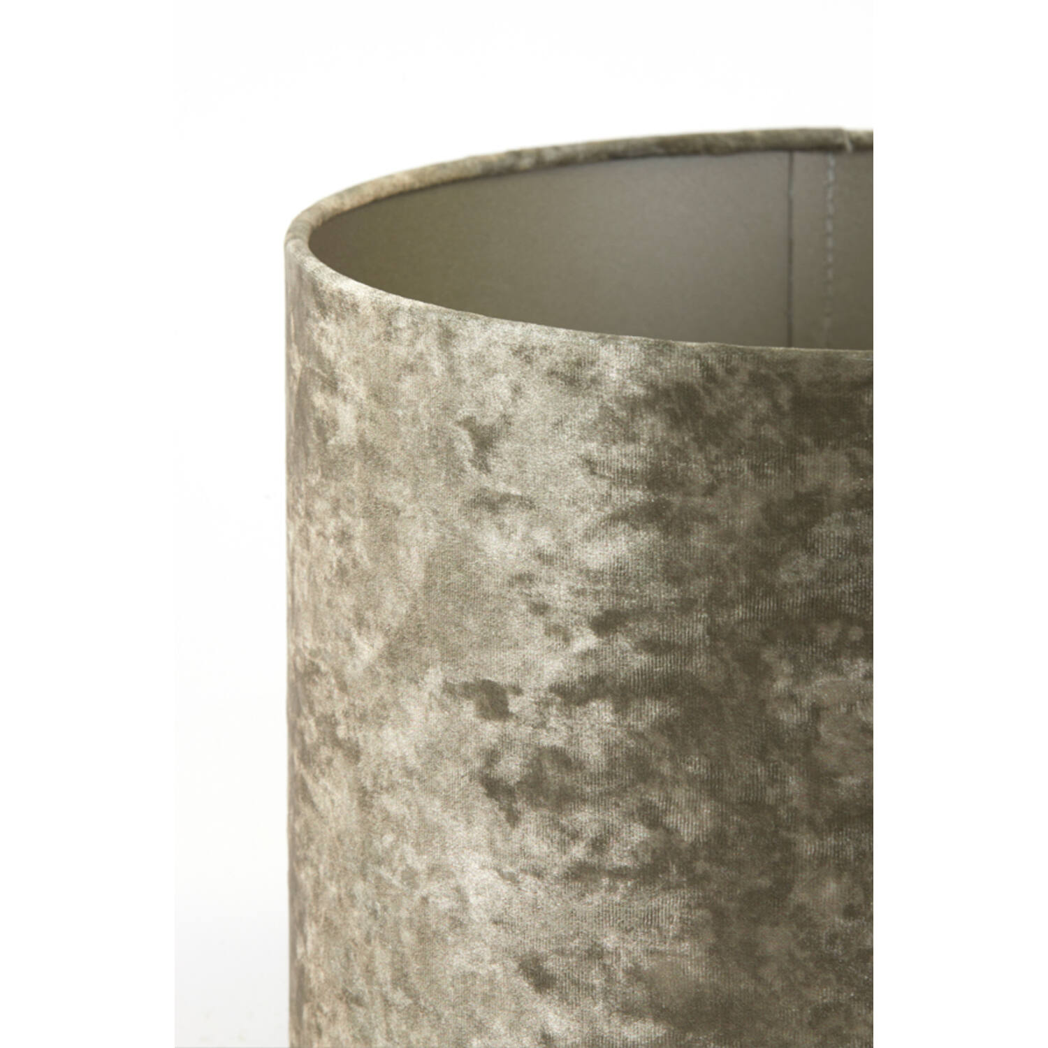 Lampenschirm Zylinder BRAVE von Light & Living Ø30x21 cm Samt Braun