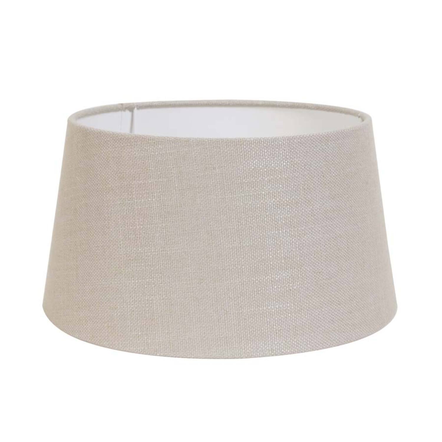 Lampenschirm Zylinder LIVIGNO von Light & Living 45x40x22,5 cm Hellgrau