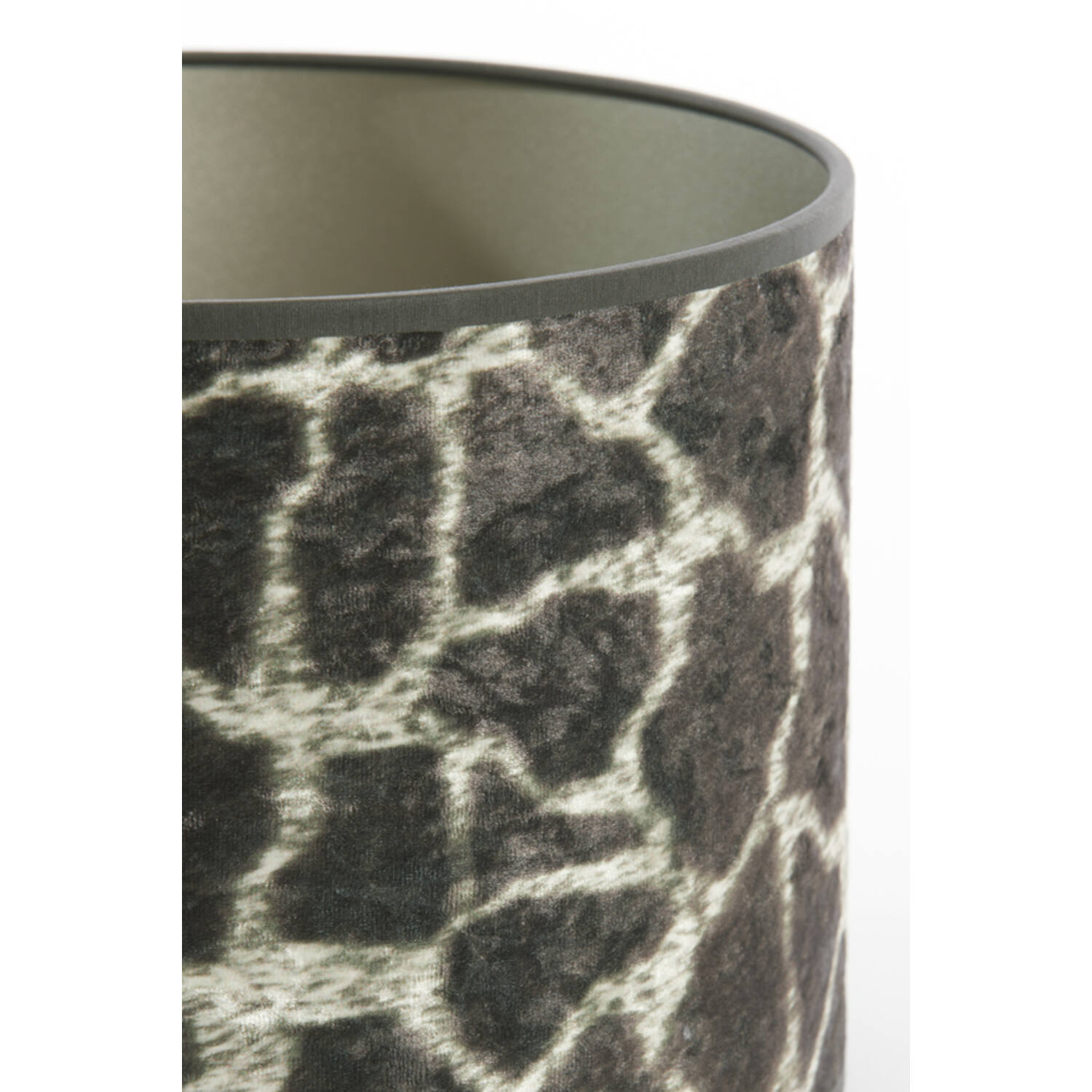 Lampenschirm Zylinder MOSA von Light & Living Ø30x21 cm Braun
