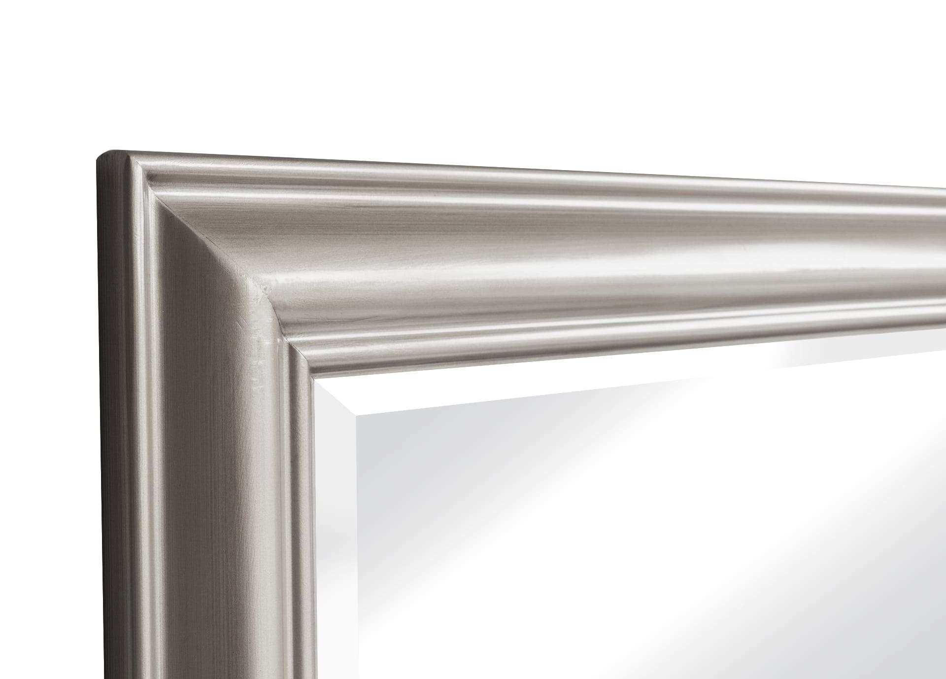 Wandspiegel Schlicht Silber 180x80 cm Landhaus-Stil XL Ganzkörperspiegel