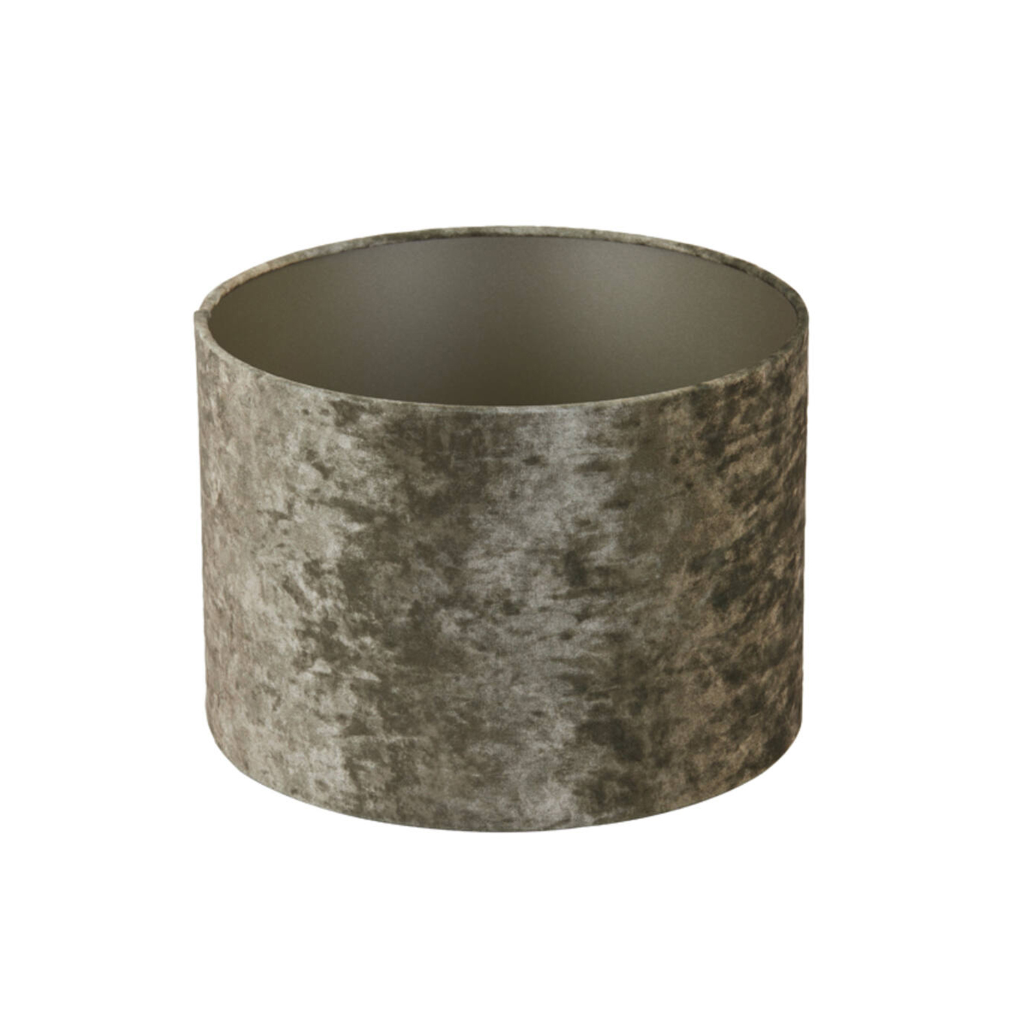 Lampenschirm Zylinder BRAVE von Light & Living Ø20x15 cm Samt Braun