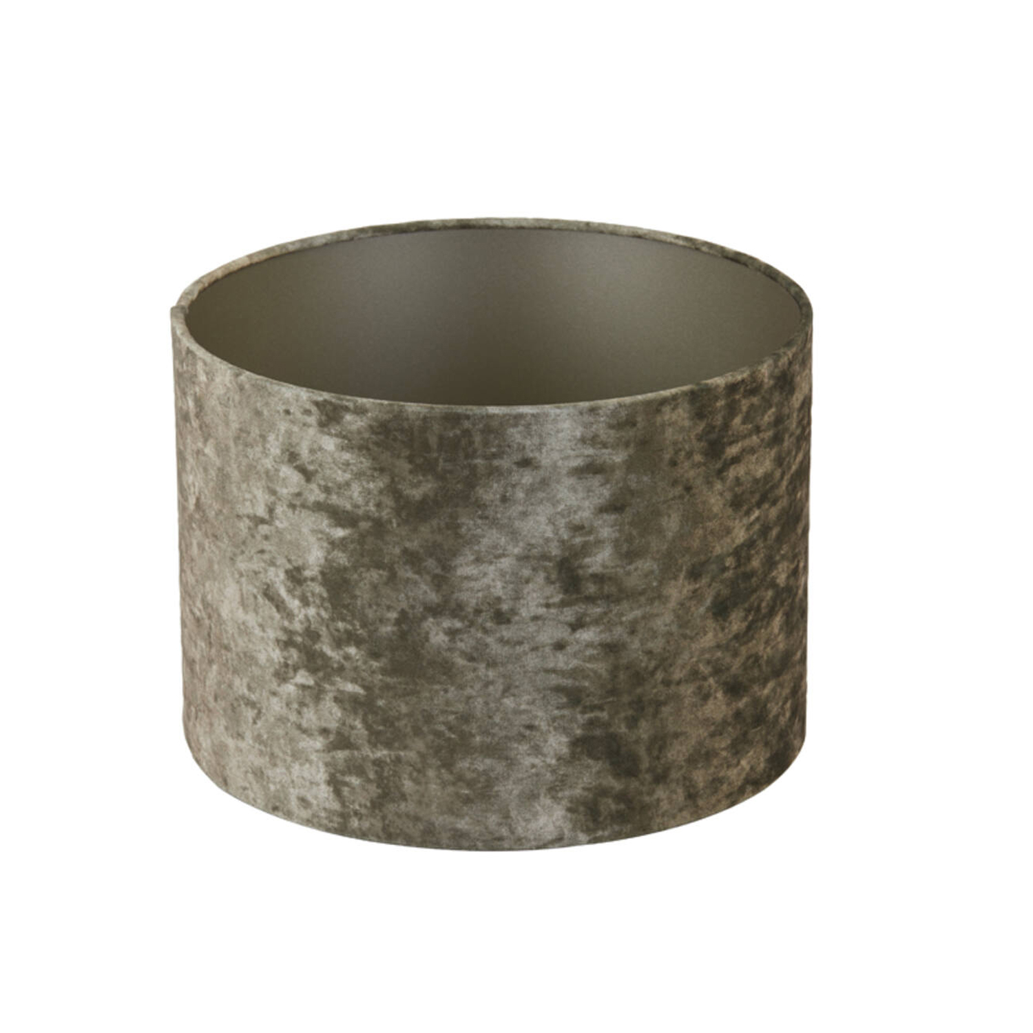 Lampenschirm Zylinder BRAVE von Light & Living Ø25x18 cm Samt Braun