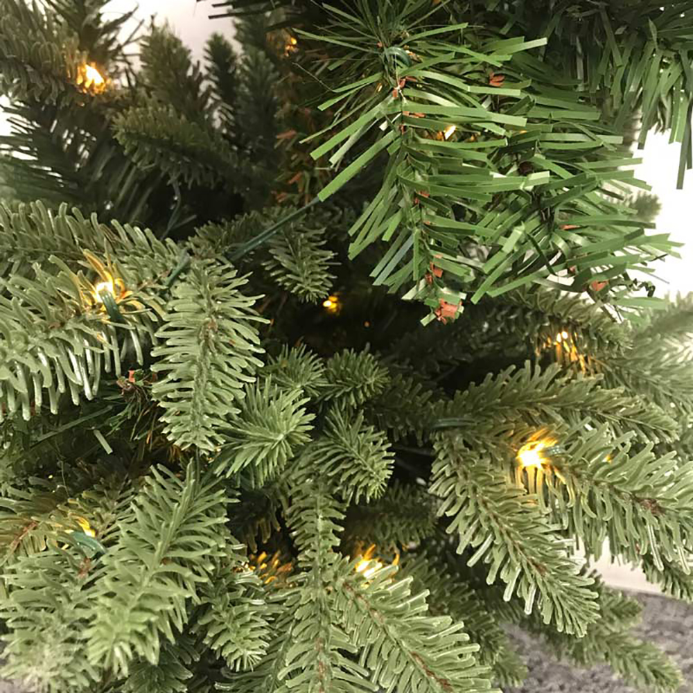 Künstlicher Weihnachtsbaum 120 cm mit Beleuchtung und Topf Tannenbaum Christbaum Weihnachtsdeko