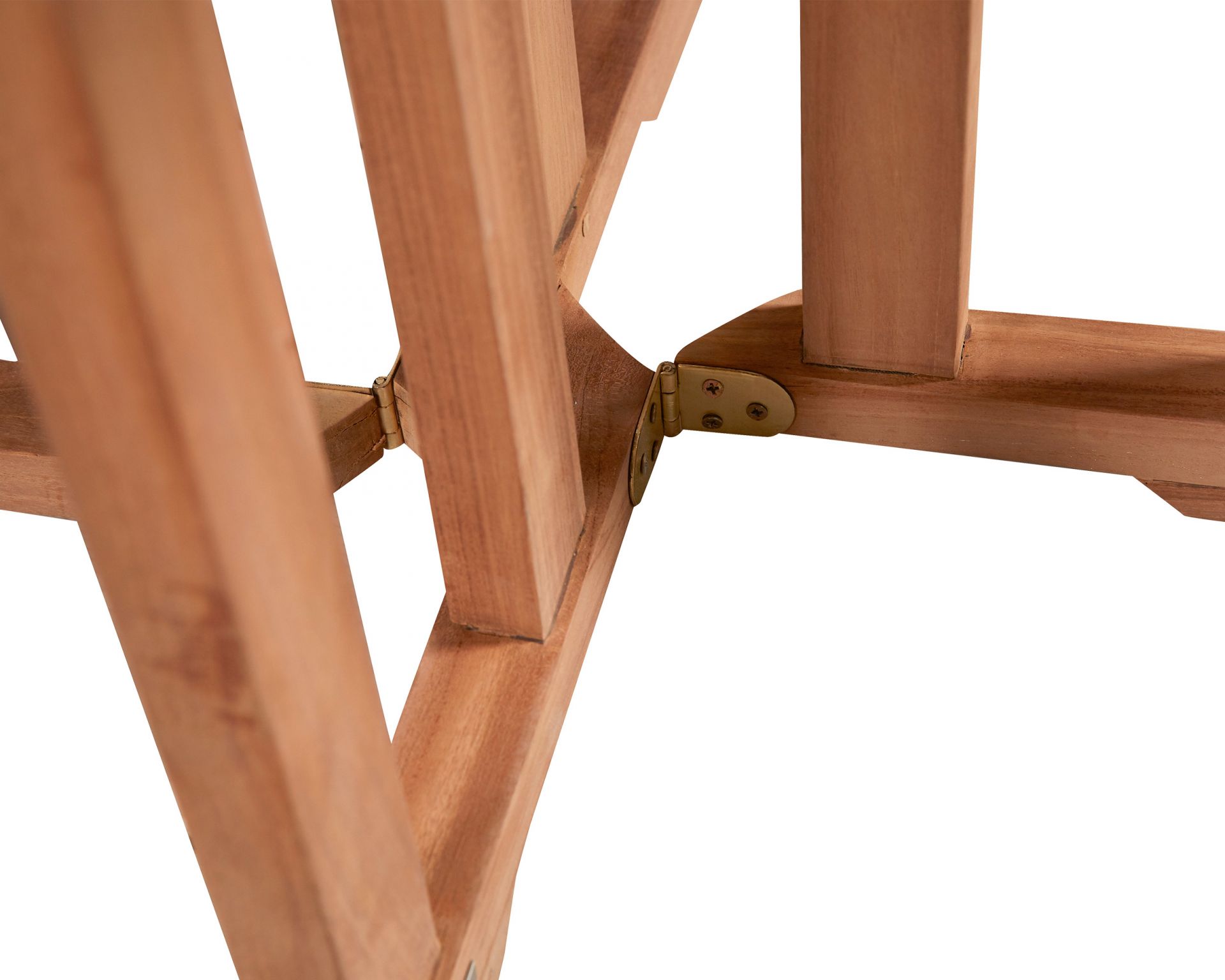 Klapptisch Ela Teak Beistelltisch Balkontisch oval Gartenmöbel 60/120x60x75cm