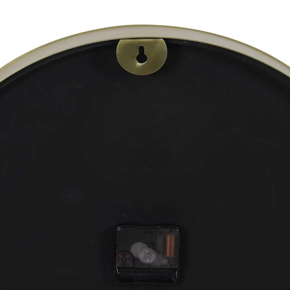 Wanduhr SEPONI Ø41 von Light & Living Uhr Weiß-Bronze matt