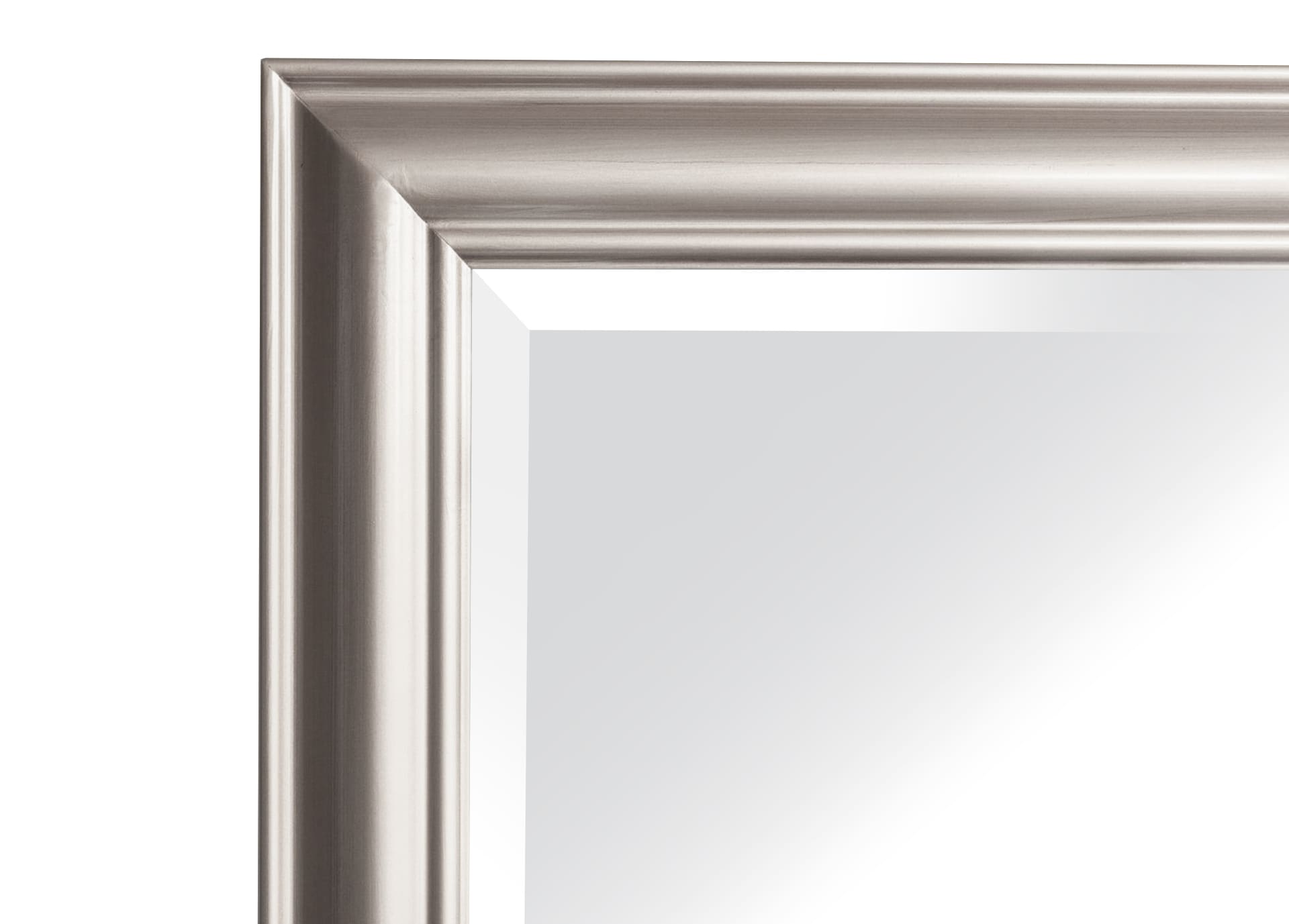 Wandspiegel Schlicht Silber 180x80 cm Landhaus-Stil XL Ganzkörperspiegel