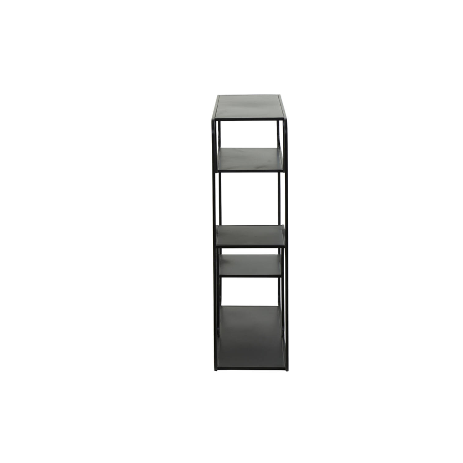Wandschrank Regal offen WINSTON von Light & Living 100x26,5x90,5 cm Schwarz