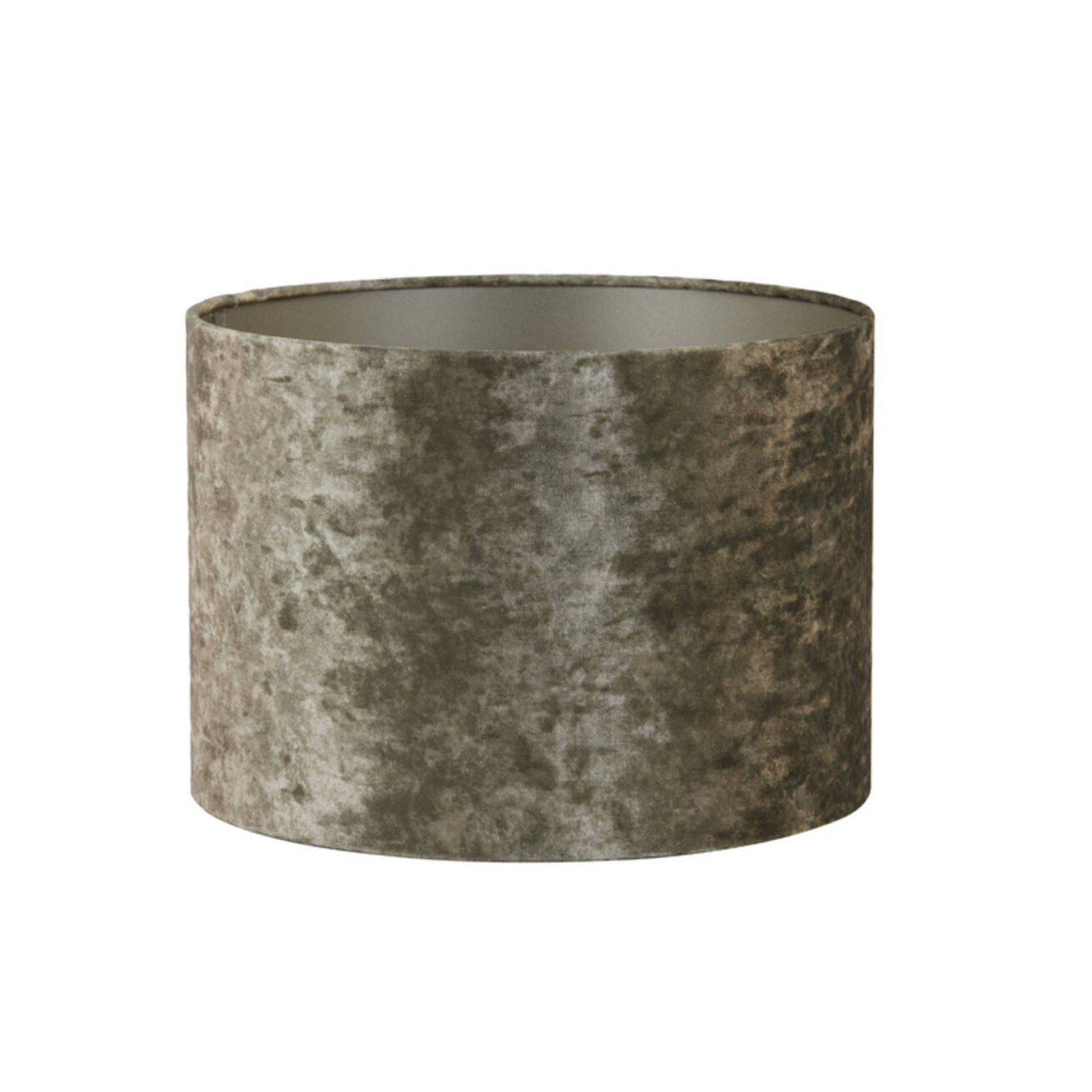Lampenschirm Zylinder BRAVE von Light & Living Ø25x18 cm Samt Braun