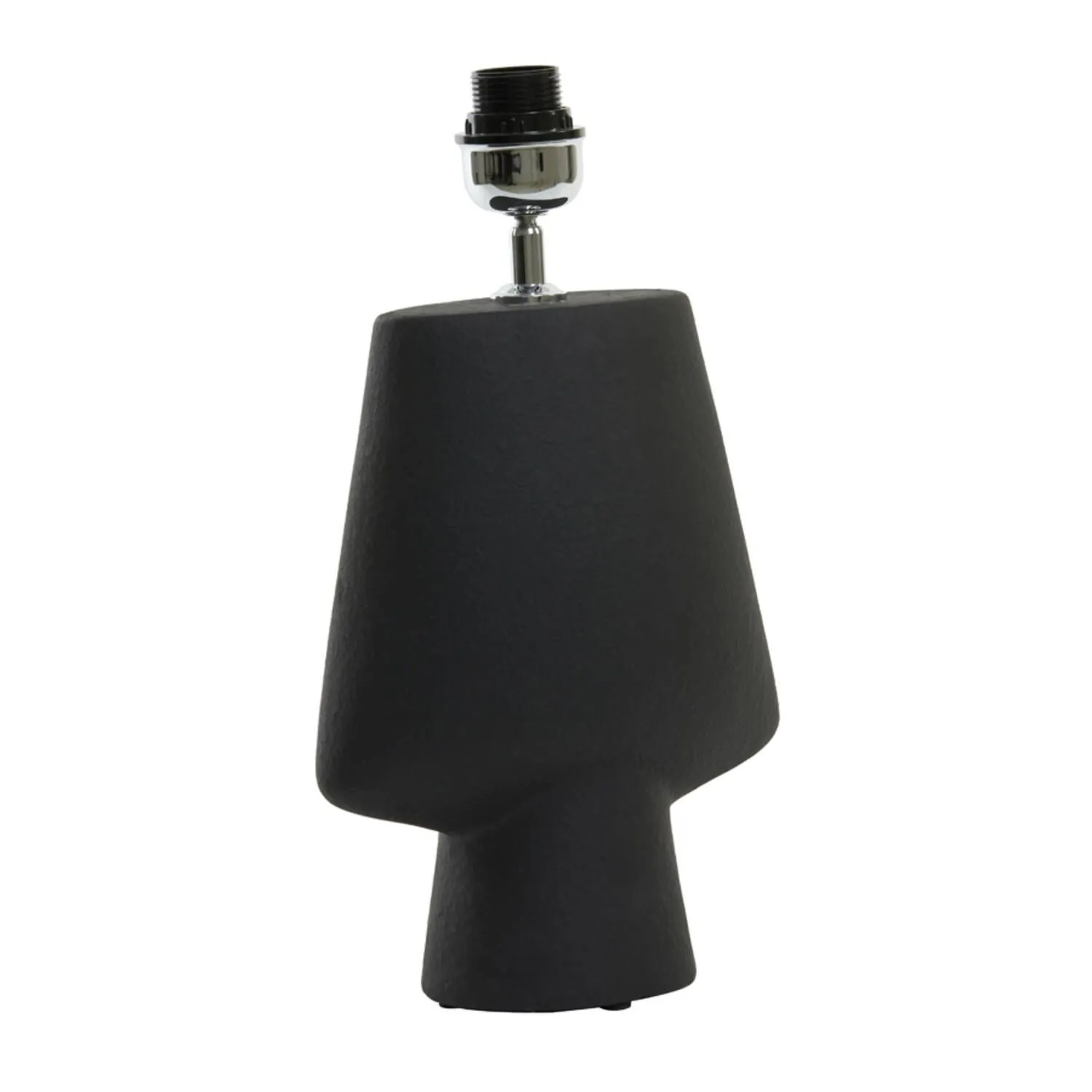 Tischlampe von Light & Living MELLAN Ø30x45cm, Tischleuchte, schwarz-braun, Glas-Metall