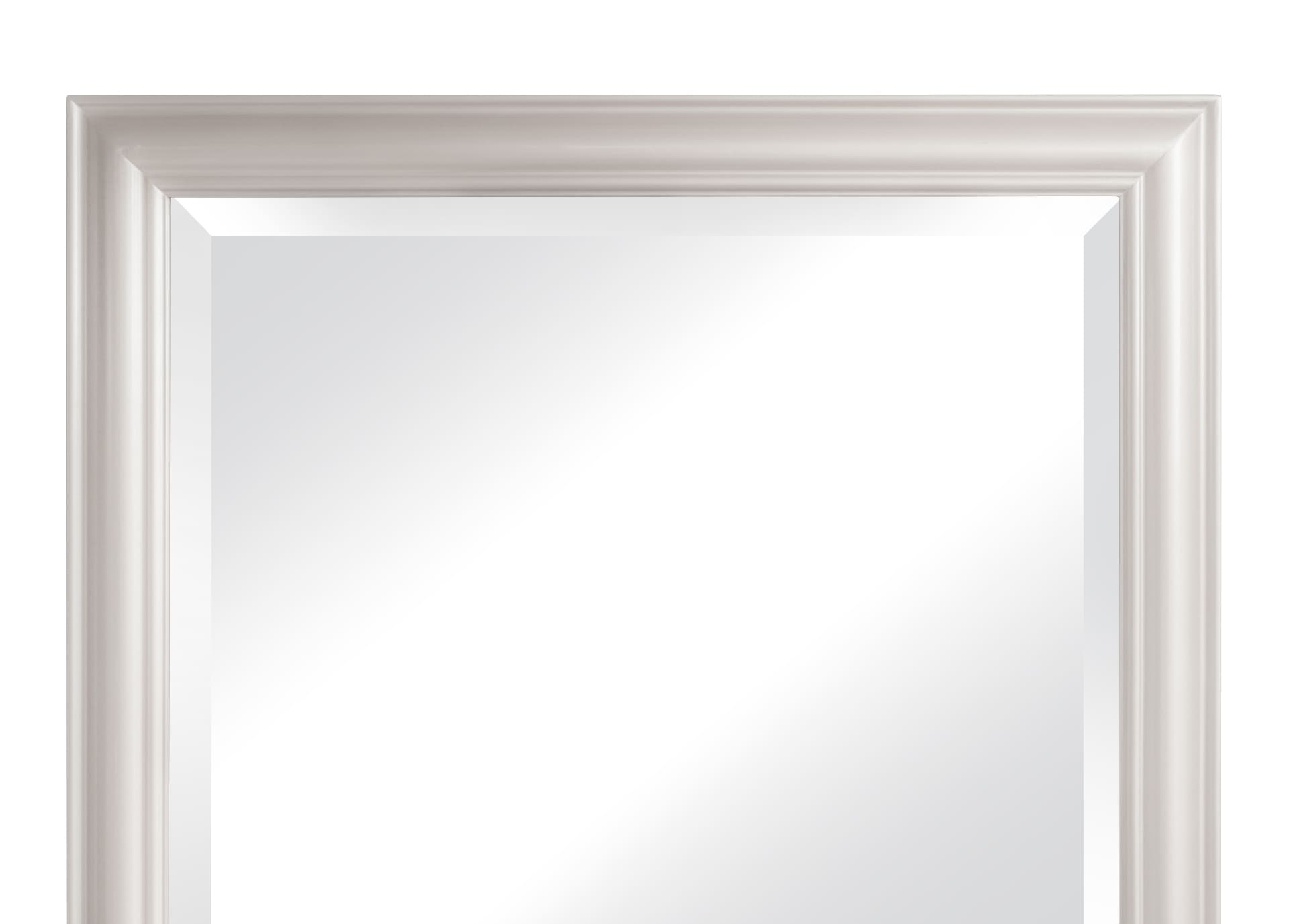 Wandspiegel Schlicht Weiß 180x80 cm Landhaus-Stil XL Ganzkörperspiegel