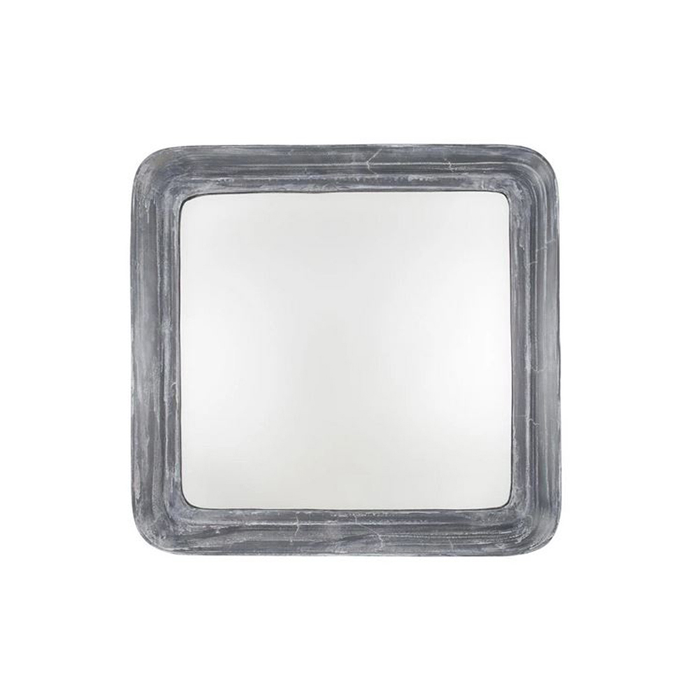 Wandspiegel Smile Grau/Weiß von Light & Living Spiegel 69 x 69 cm