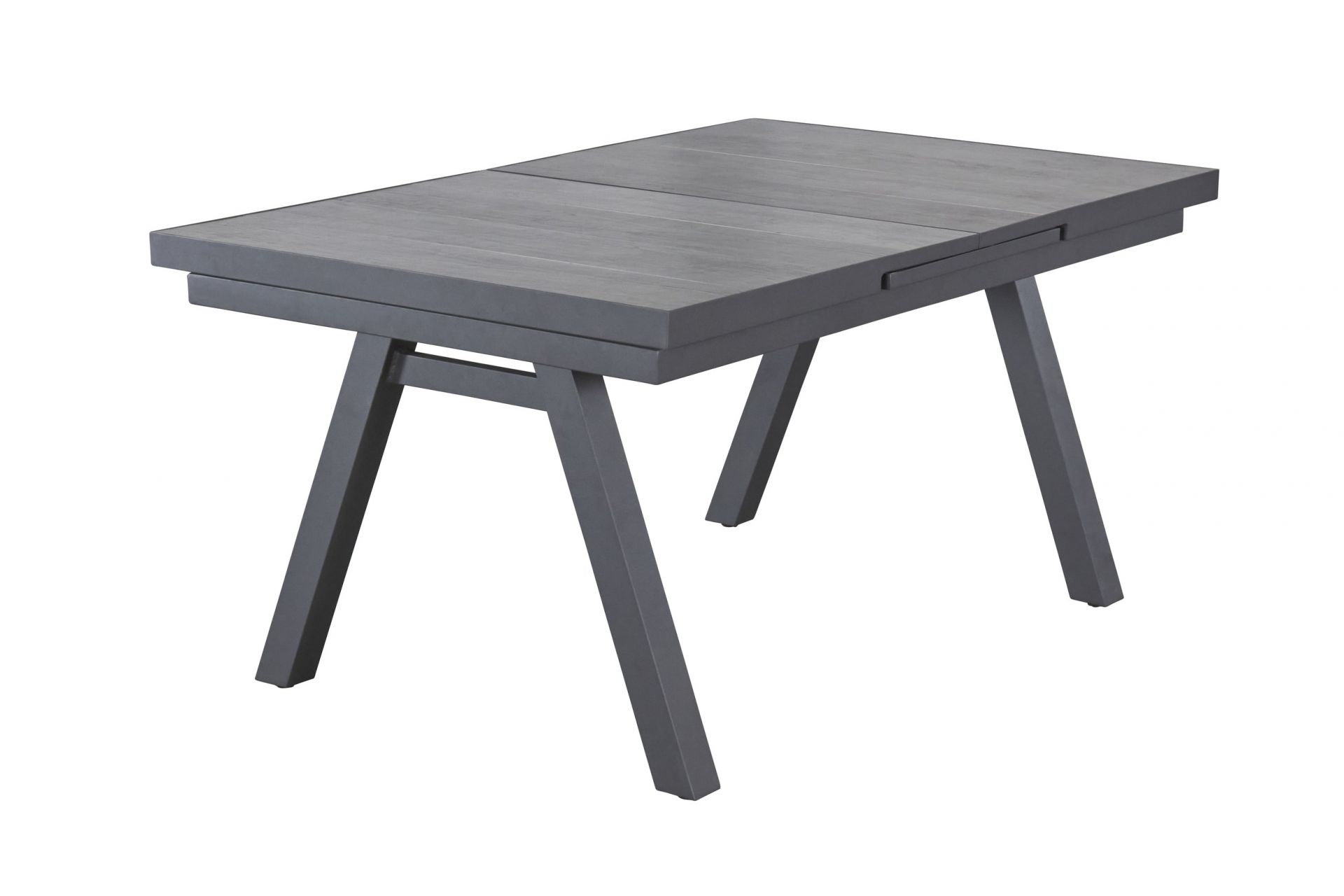 Ausziehtisch Gartentisch Nizza Keramik Esstisch Stativ-Gestell 160/210x100x75cm