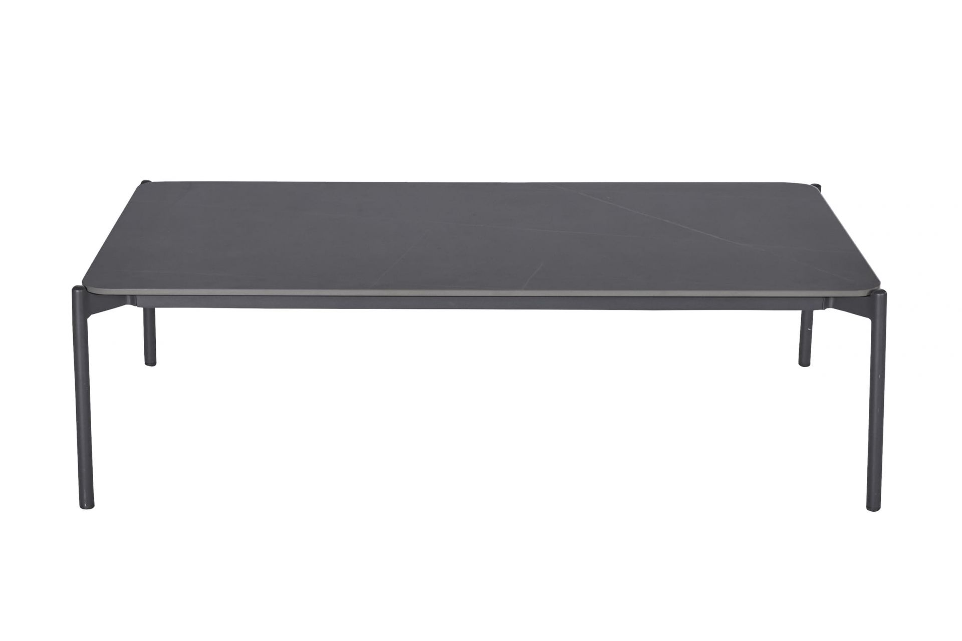 Gartentisch Balu Loungetisch 120x70 cm anthrazit Aluminium/sintered stone