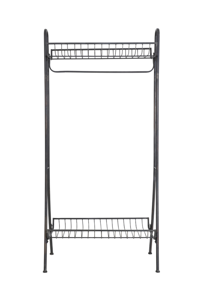 Garderobe Hutständer VALASCA von Light & Living Kleiderständer Metall schwarz