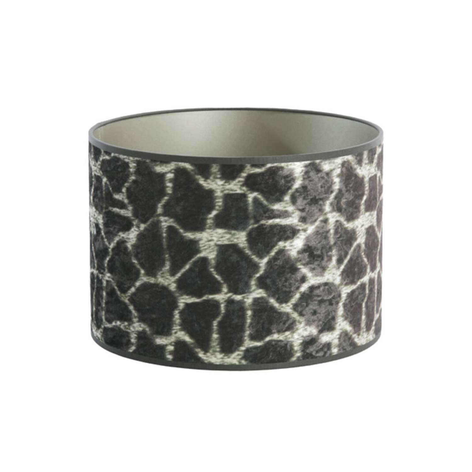 Lampenschirm Zylinder MOSA von Light & Living Ø30x21 cm Braun