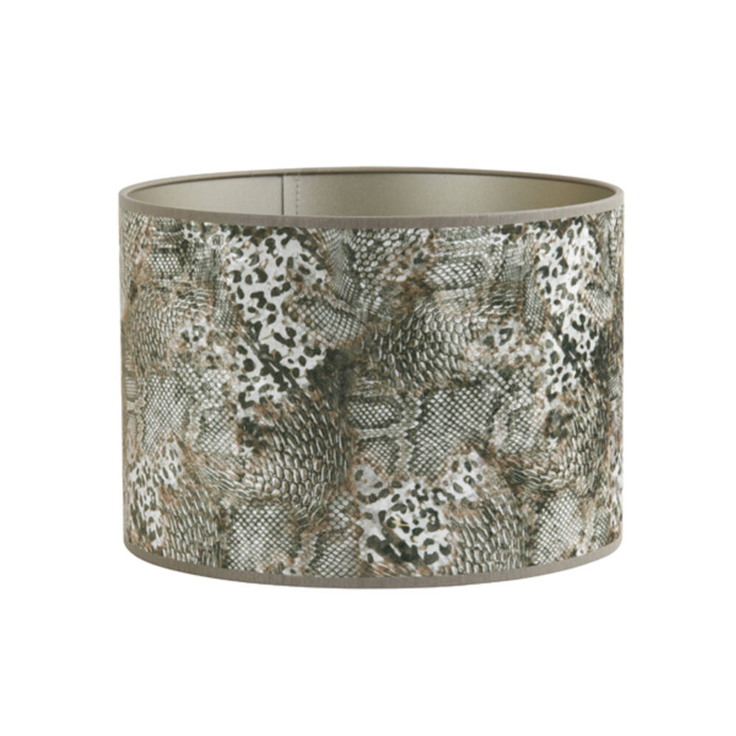 Lampenschirm Zylinder KEYON von Light & Living Ø40x30 cm Braun