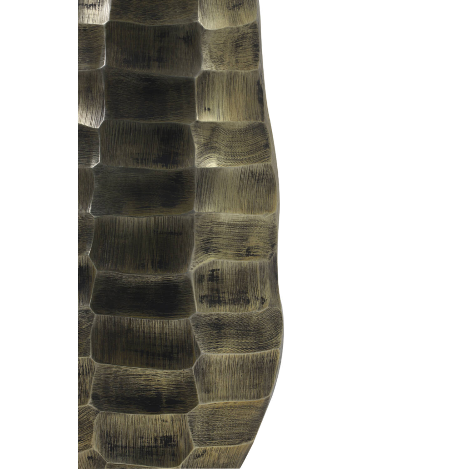 Dekovase Vase MUKA von Light & Living Blumenvase Bodenvase 20x11x42 cm Antik Bronze