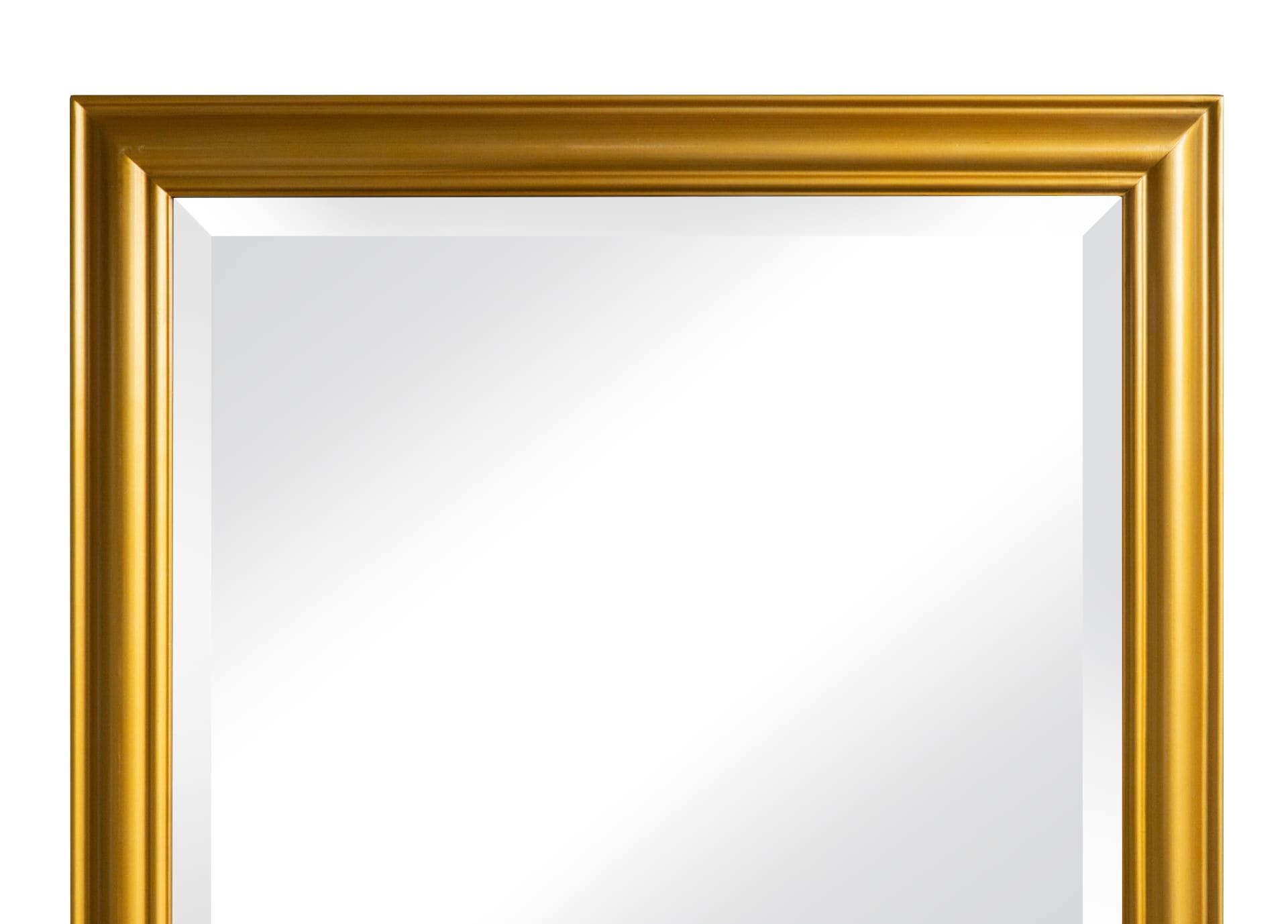 Wandspiegel Schlicht Gold 180x80 cm Landhaus-Stil XL Ganzkörperspiegel