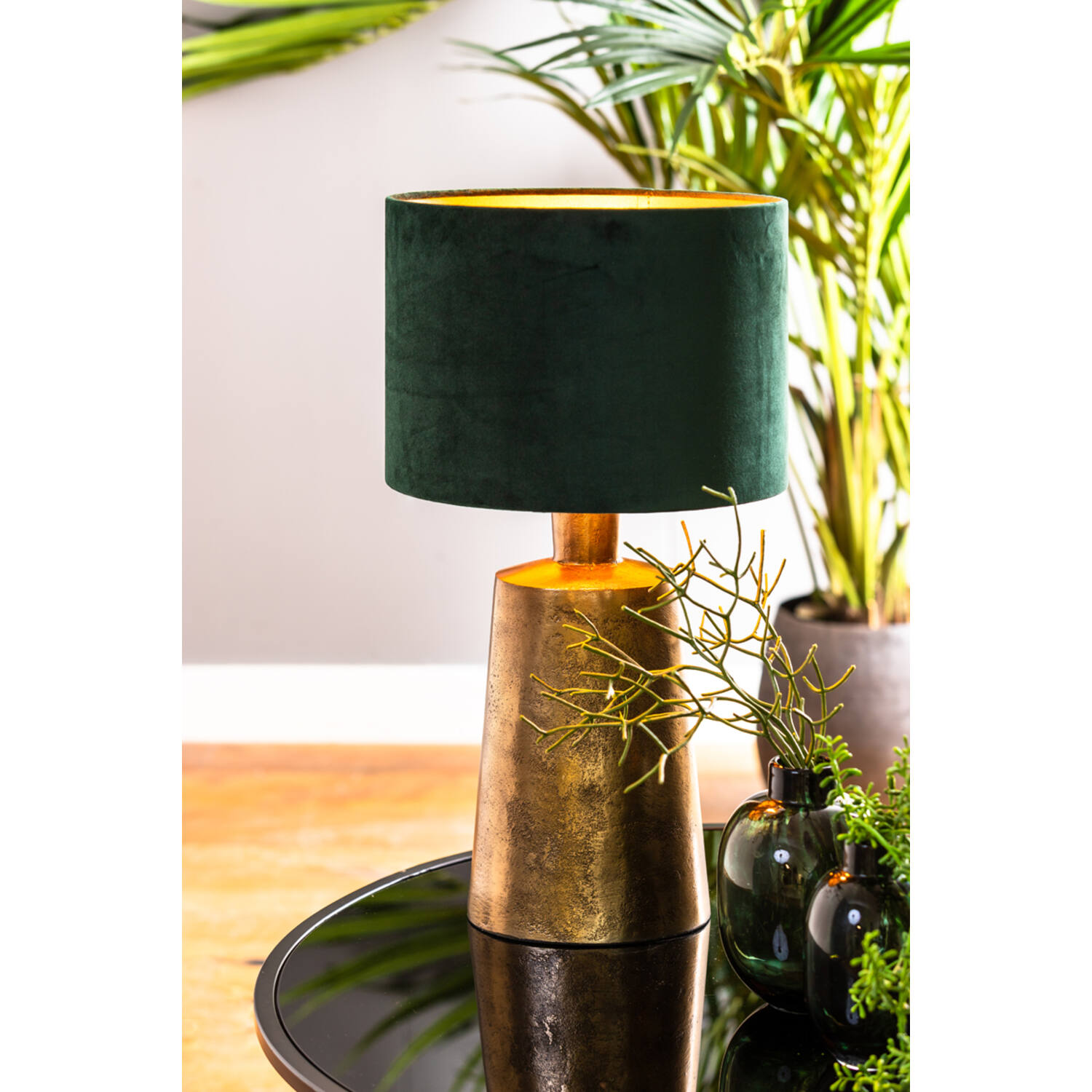 Tischleuchte Lampenfuß BALOE von Light & Living 18x15x40 cm Antik Bronze