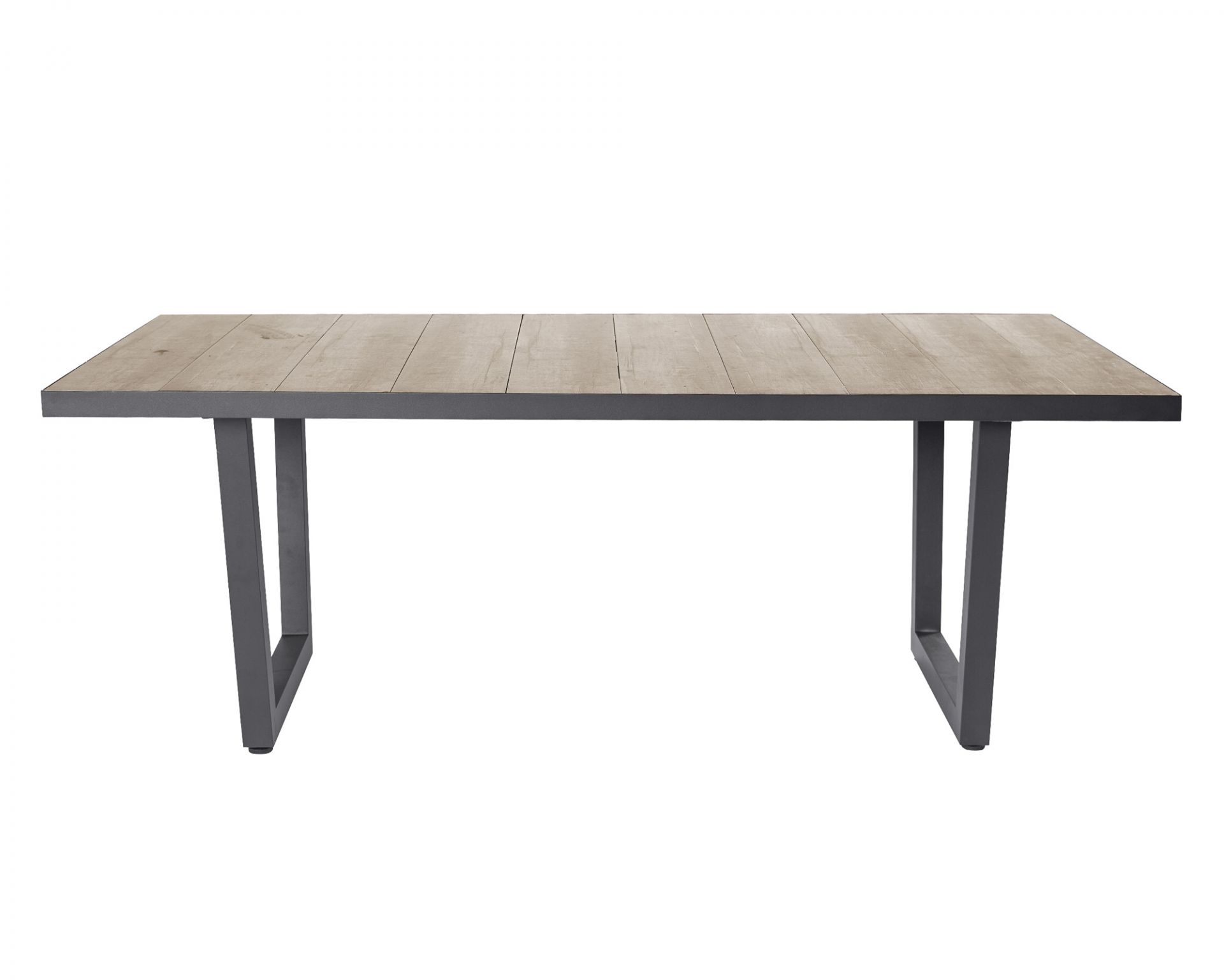 Gartentisch Denver Keramiktisch Esstisch mit V-Fuß 200x100x75cm
